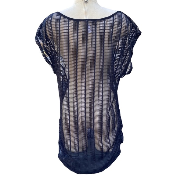 ⚜️Coast To Coast Black Bathing Suit Cover Up W/ Ruching on each side! EUC! - Picture 5 of 7